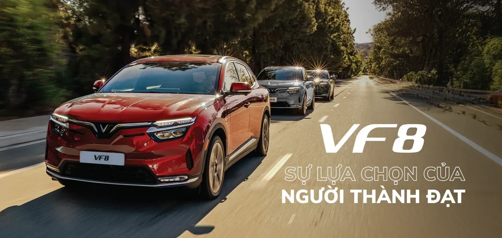 VinFast VF 8 Hệ thống Đèn LED Nhận Diện