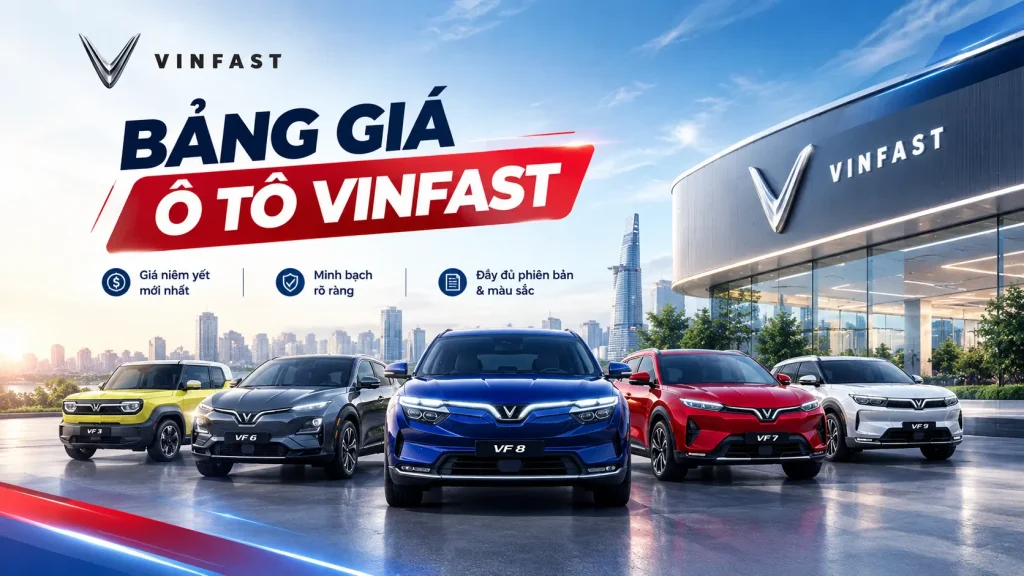 Ảnh đại diện trang Cập nhật bảng giá ô tô điện Vinfast