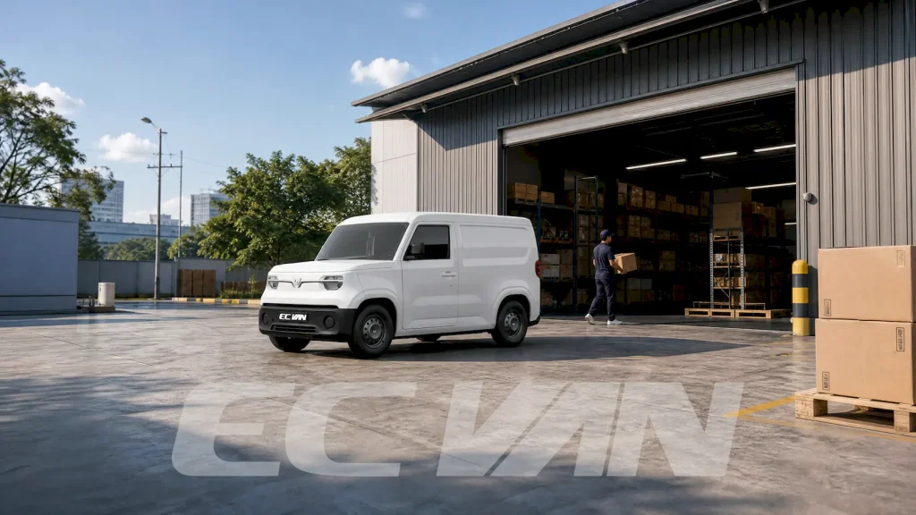 VinFast EC Van Thiết kế tối ưu cho vận chuyển