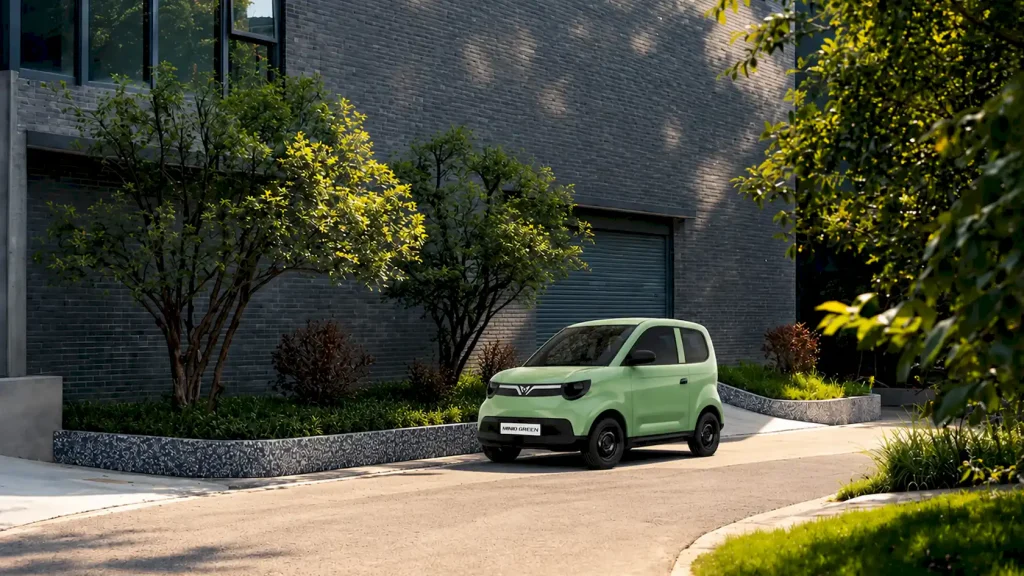 VinFast Minio Green Đuôi xe vuông vắn gọn gàng