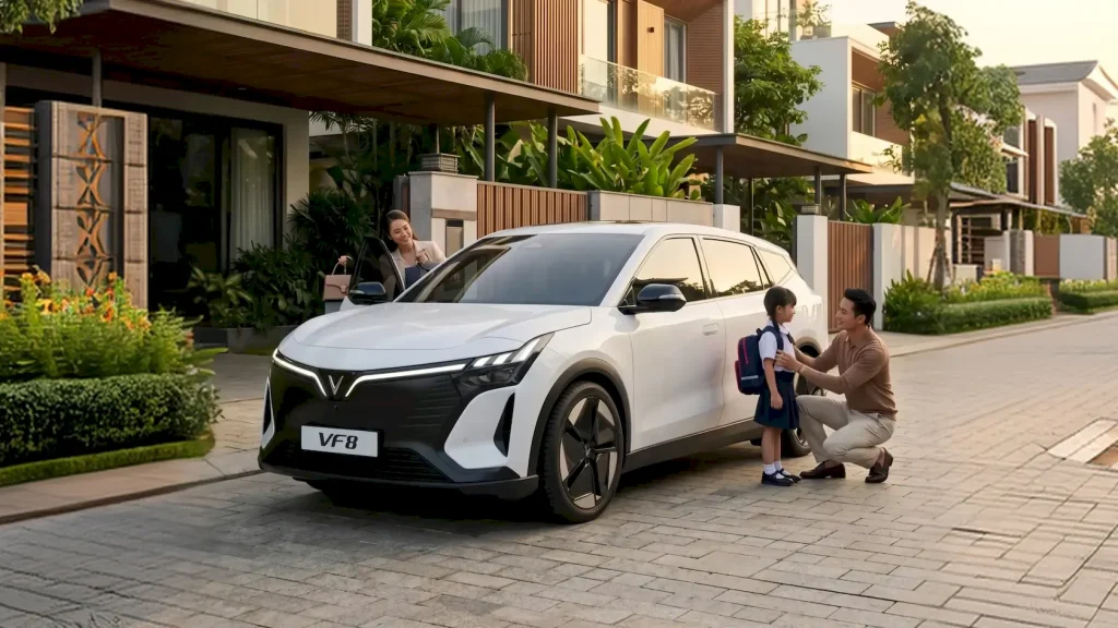 VinFast VF 8 Thế Hệ Mới Thiết kế Thể Thao