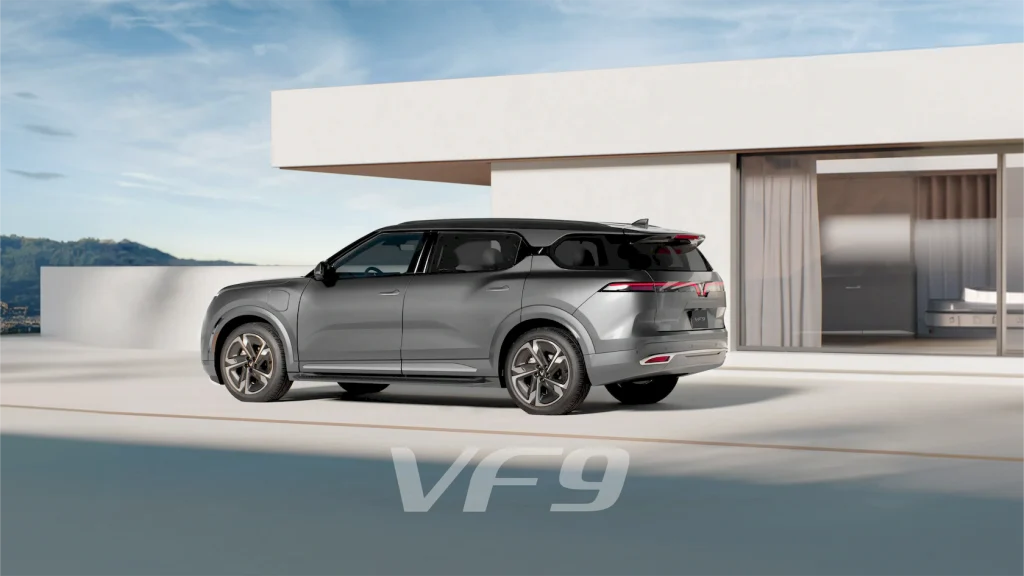 VinFast VF 9 Kích thước bề thế SUV hạng E