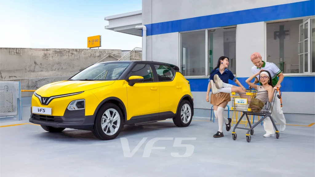 VinFast VF 5 Phong cách trẻ trung, năng động, cá tính
